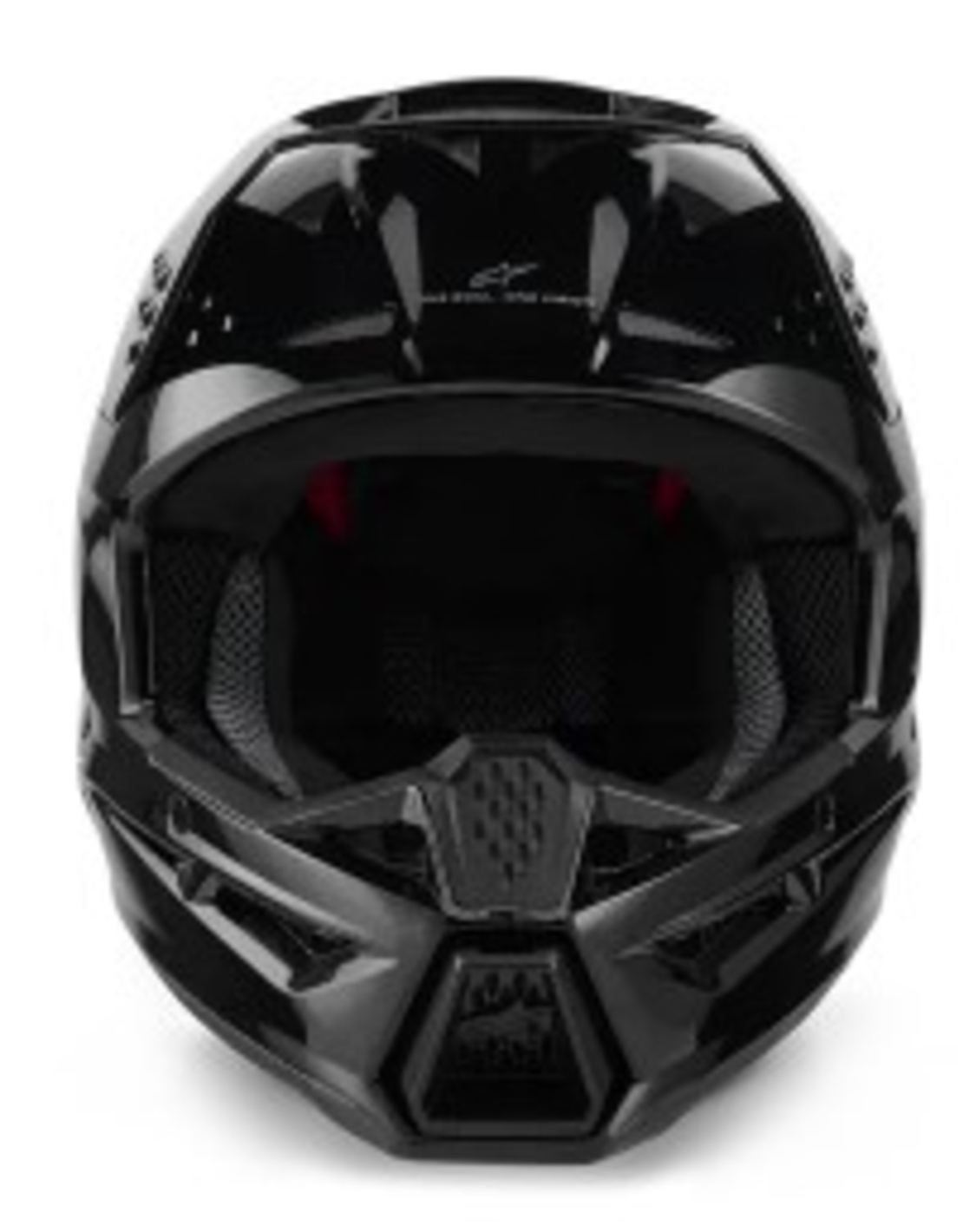 Мотокрос каска ALPINESTARS SM3 BLACK-GLOSS