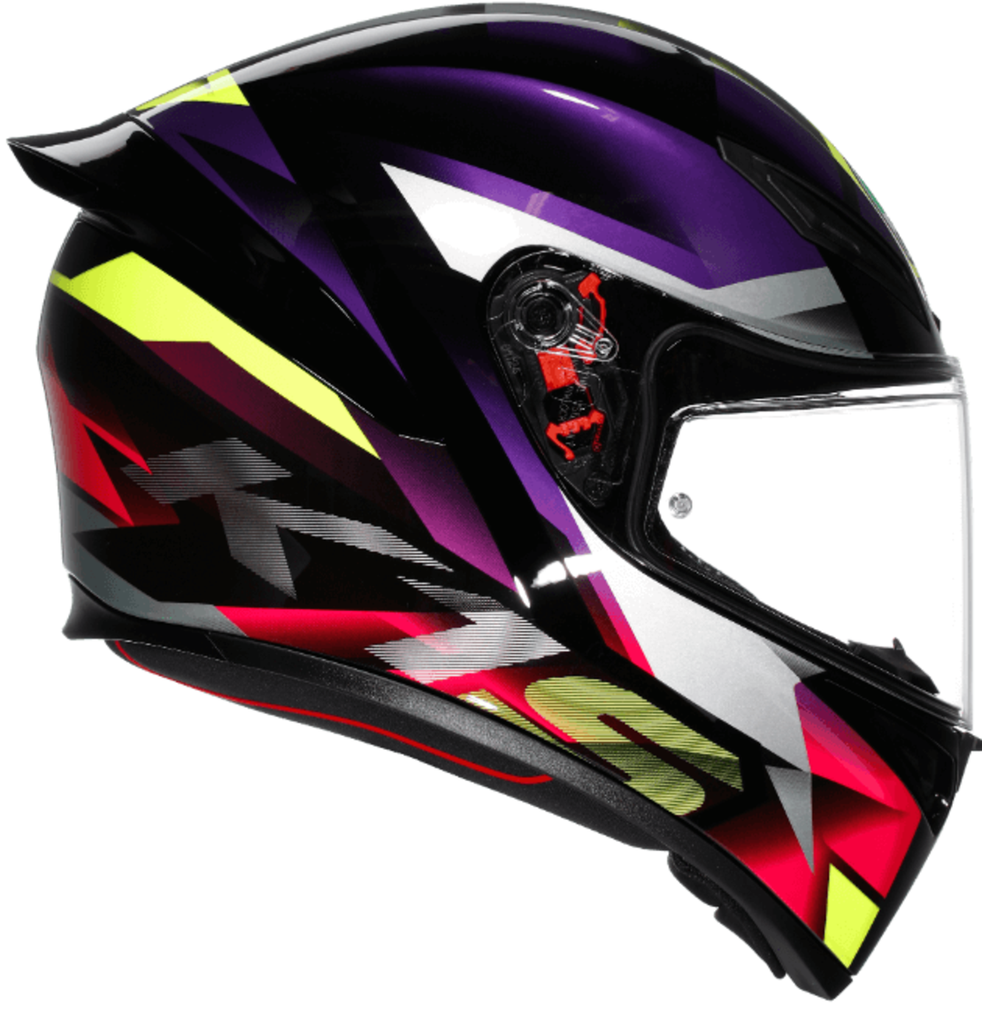 КАСКА КАСКА K1 S E2206 - FASTLAP BLACK/PURPLE/PINK