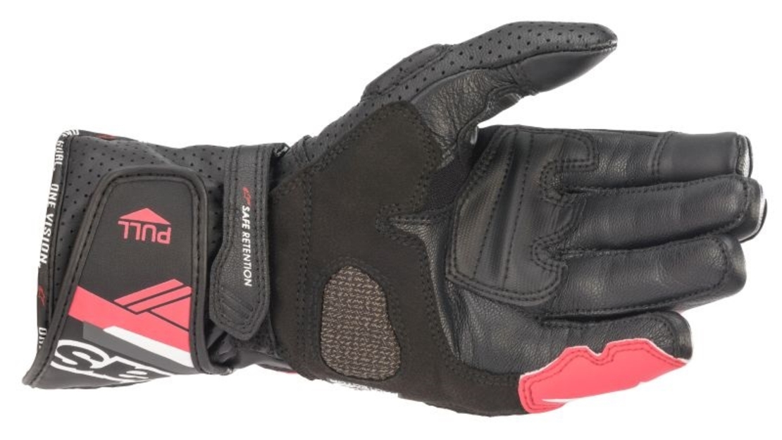 ДАМСКИ КОЖЕНИ МОТО РЪКАВИЦИ ALPINESTARS STELLA SP-8 V3 BLACK/PINK