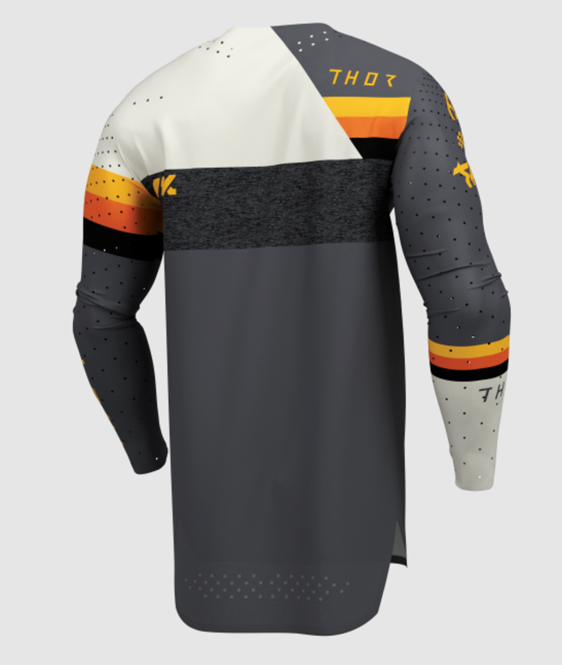 Мотокрос джърси THOR SPORTMODE LEAGUE CHAR/WHT