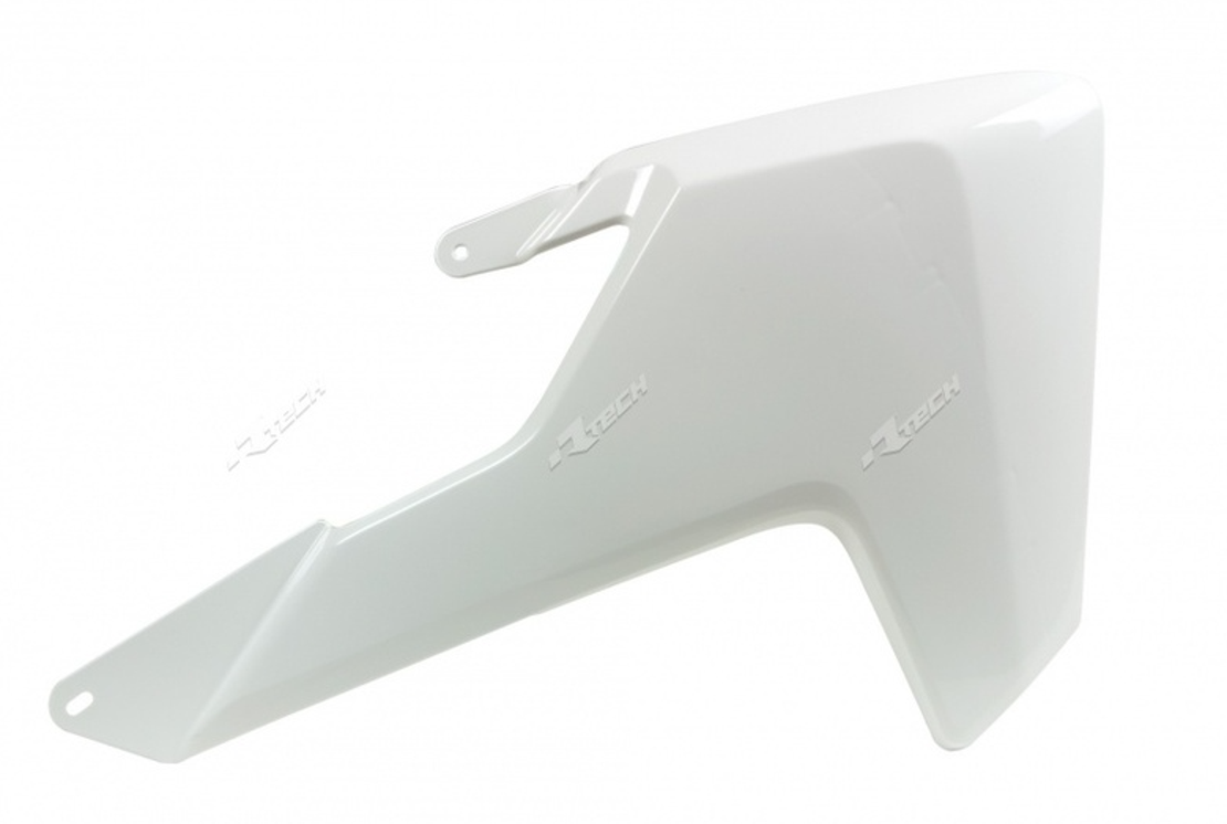 Пластмасови капаци за радиатор RACETECH Radiator Covers OEM Color (2017) White Husqvarna 16-18