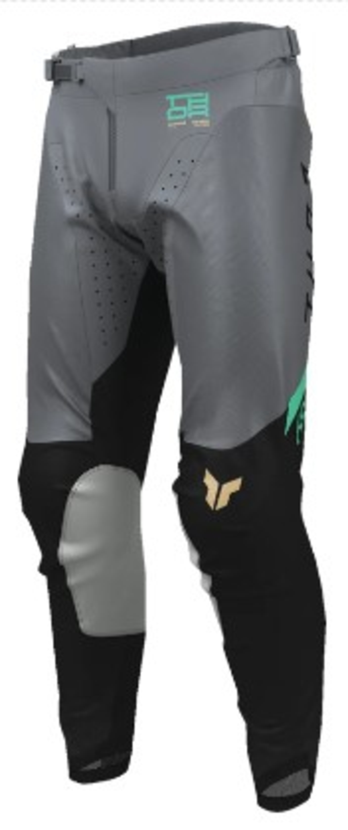 Мотокрос брич THOR LAUNCHMODE VENT RAPTOR BLK/CHAR