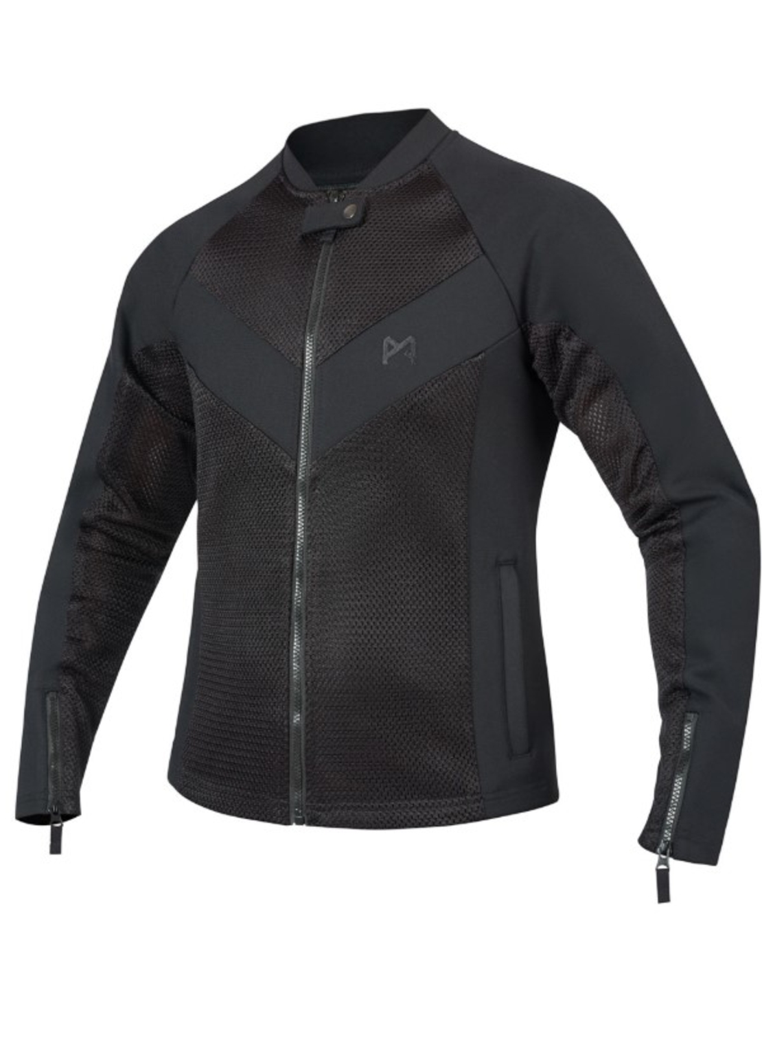 Текстилно яке Pando Moto STEALTH BLACK AAA