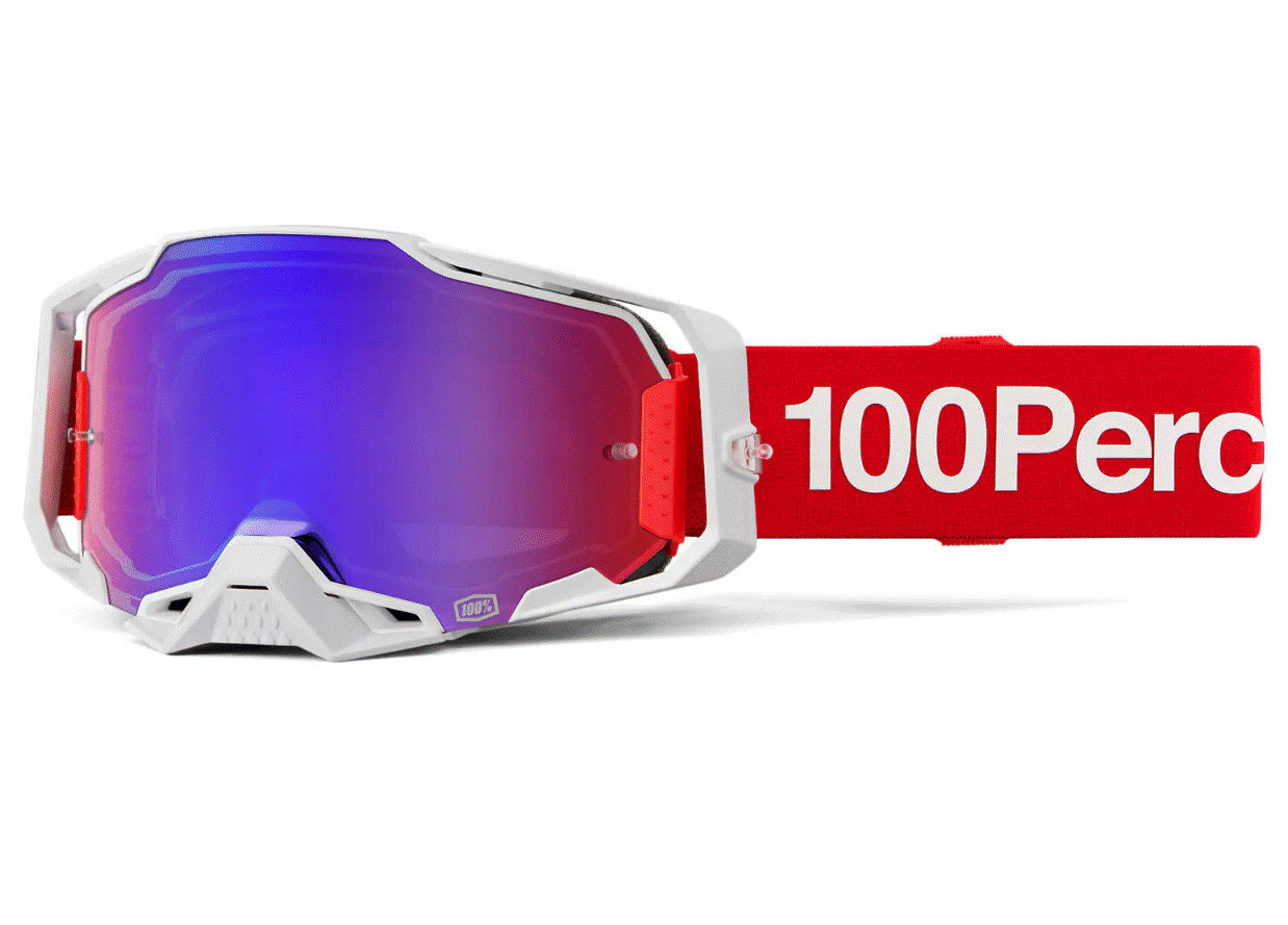 Мотокрос очила 100% ARMEGA CORBIN MIRROR RED/BLUE