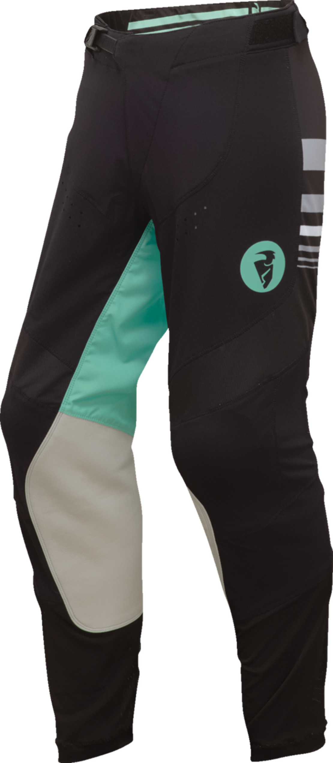 Дамски мотокрос брич THOR PRIME BLAZE BLACK/TEAL