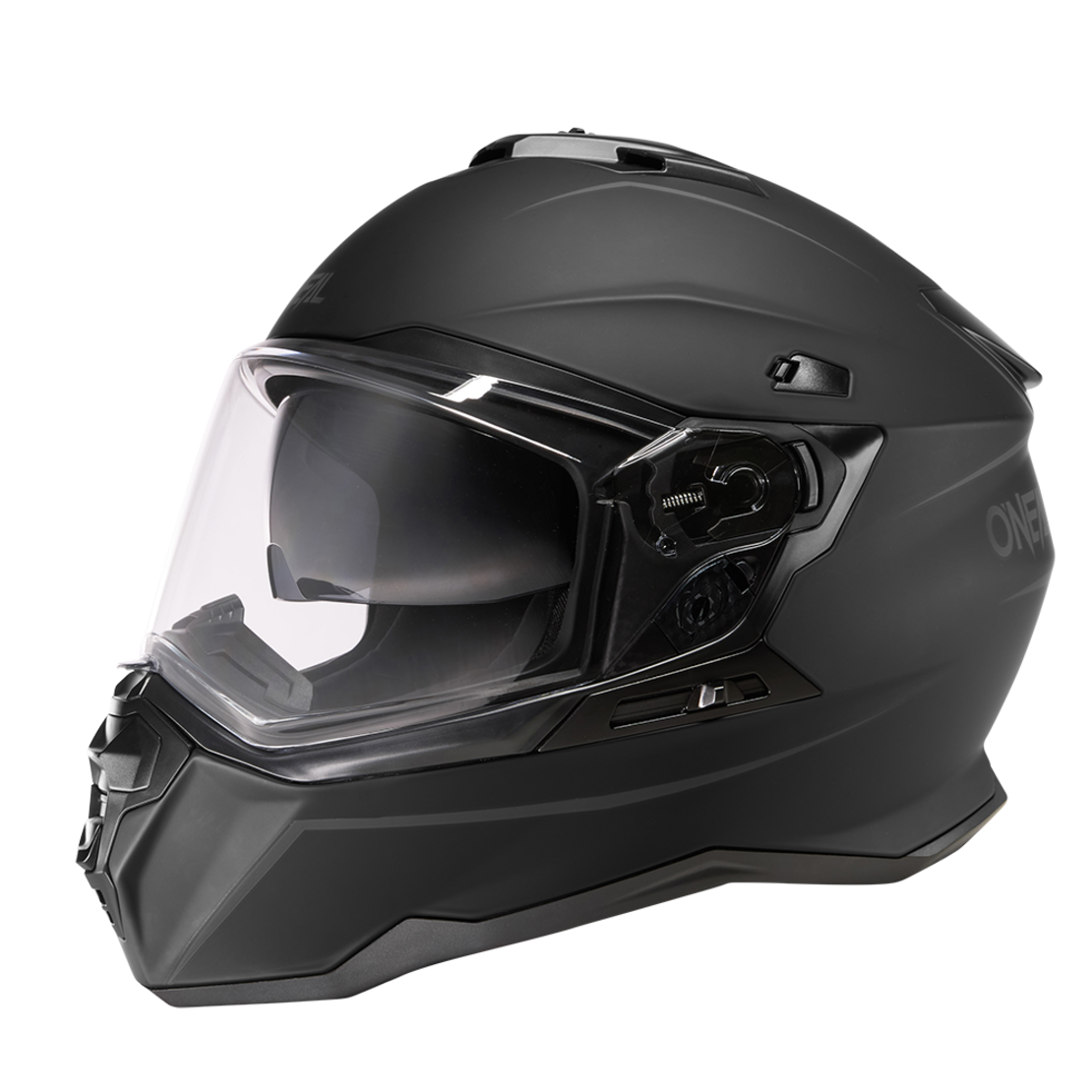 Ендуро каска O'NEAL D-SRS SOLID BLACK V.24