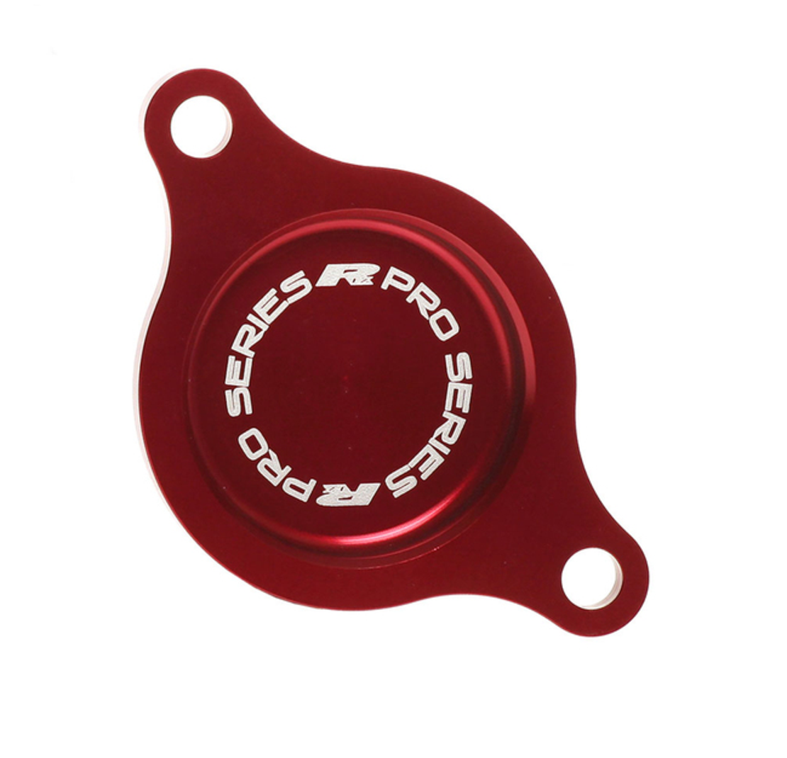 Капак за маслен филтър RFX Pro Oil Filter Cover (RED) - Honda CRF450 09-16