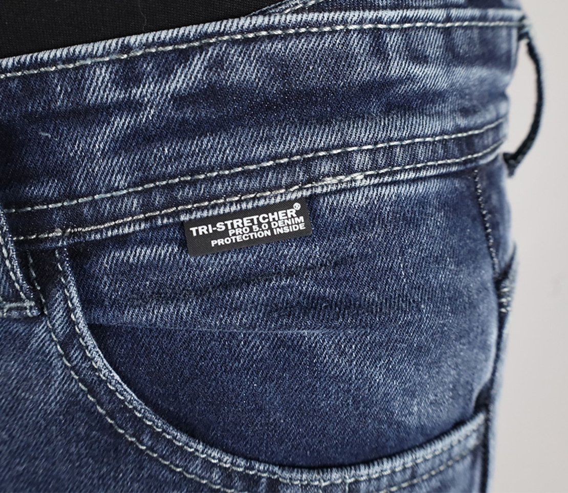 Дънки за мотор Trilobite 1665 Micas Urban doublelayer AAA BLUE