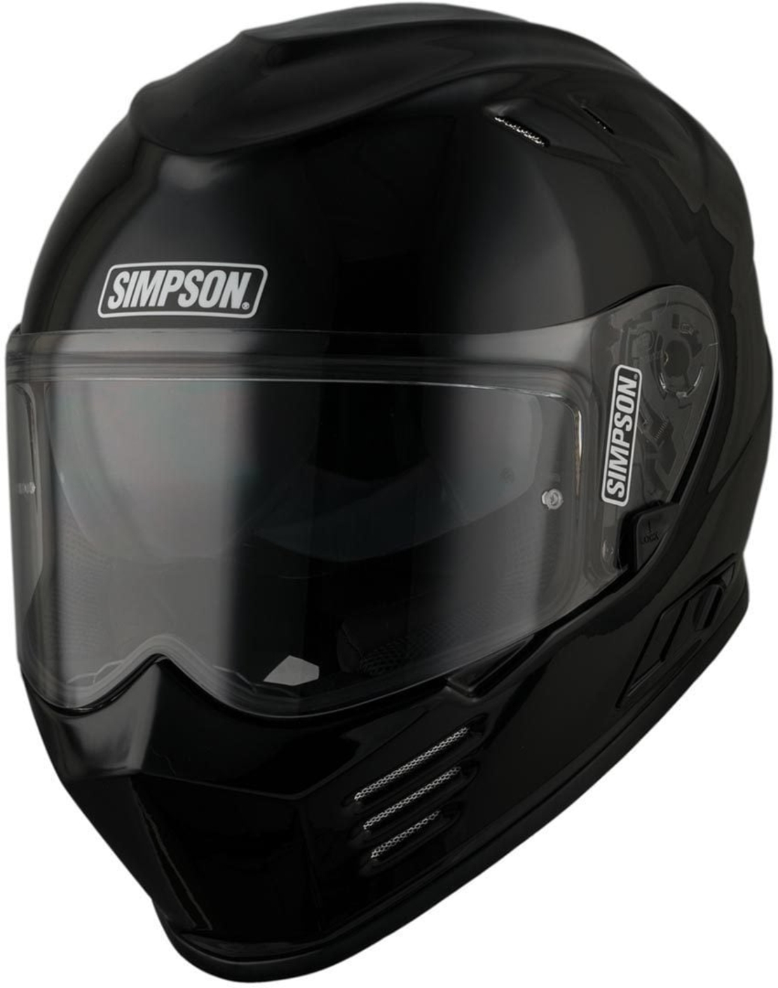 Каска SIMPSON VENOM SOLID GLOSS BLACK