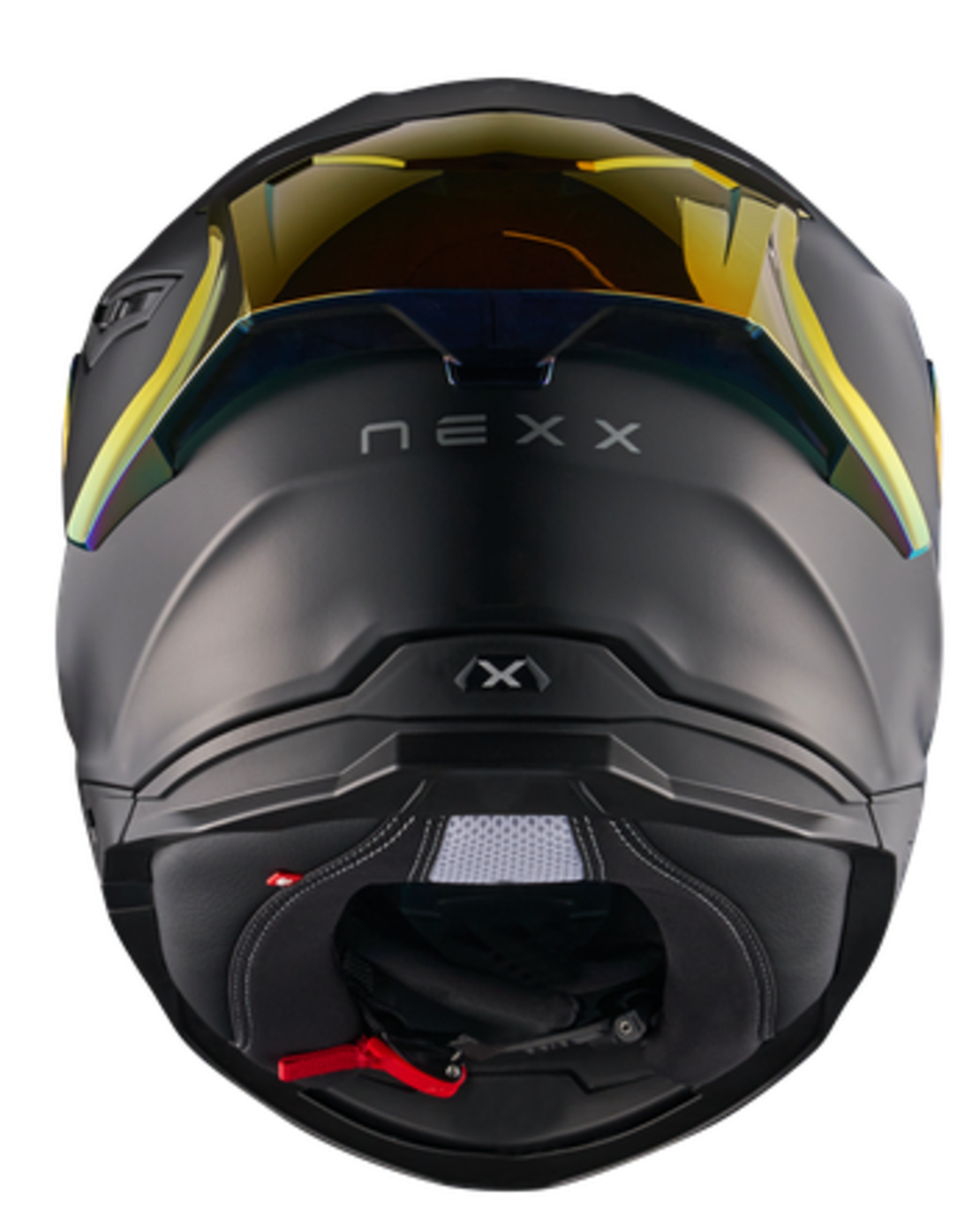 Каска NEXX Y100R SUBSONIC BLACK RED MATT