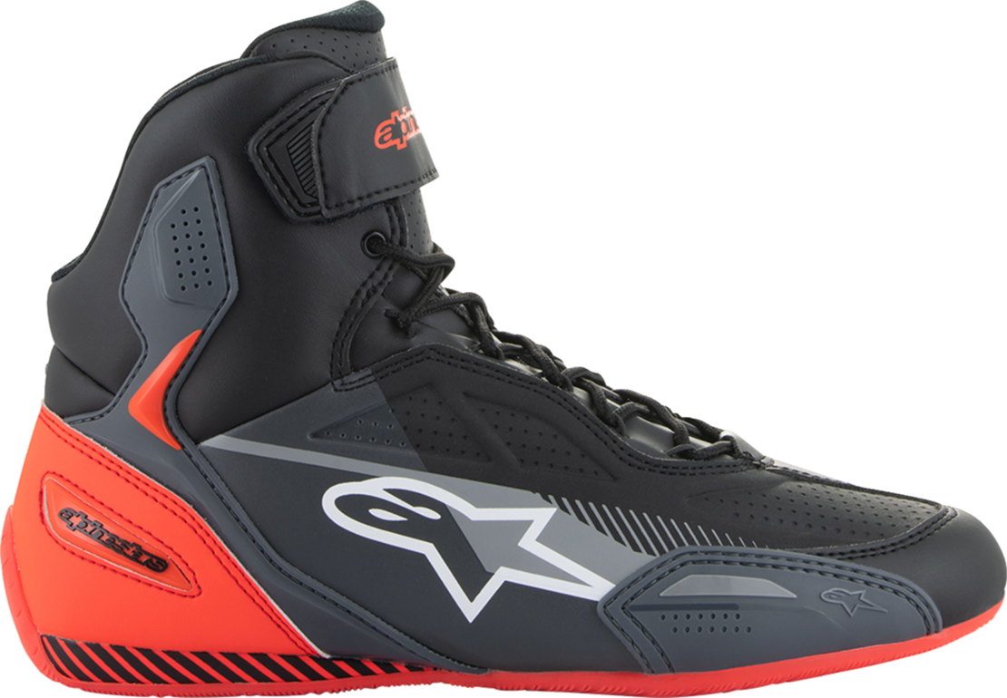 Мото боти ALPINESTARS FASTER-3 BLK/GY/RD