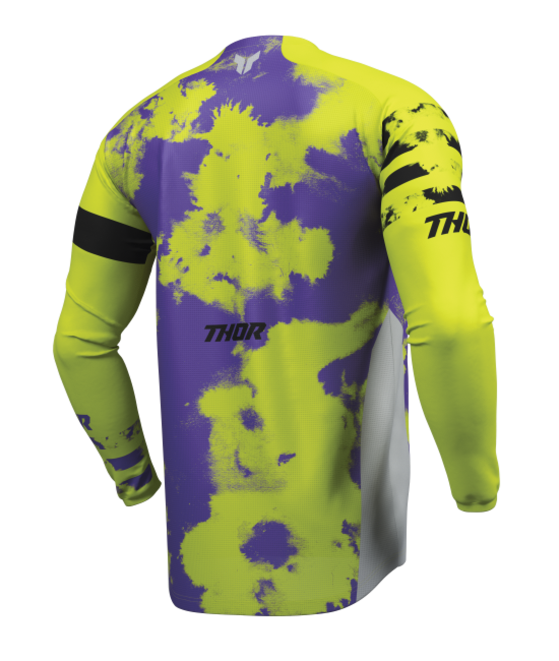 Мотокрос джърси THOR LAUNCHMODE BLEACH GRAY/ACID