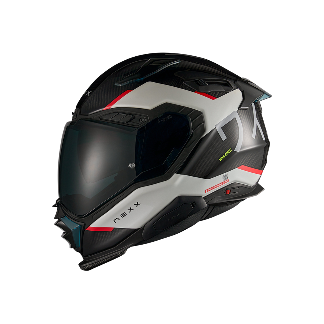 Каска NEXX X.WST3 MANGA WHITE/RED