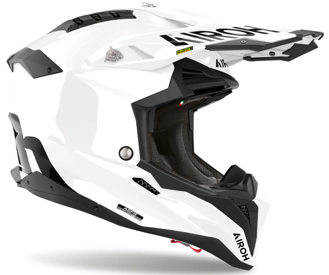 Каска AIROH AVIATOR 3 WHITE GLOSS