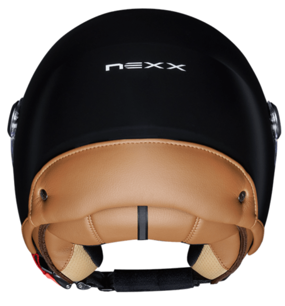 Каска за скутер NEXX  Y.10 SUNNY BLACK MATT CAMEL