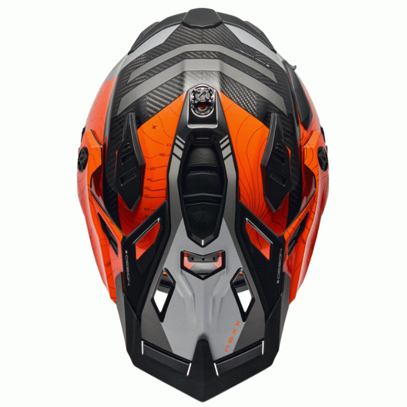 Адвенчър каска NEXX X.WED3 FURKA ORANGE/GREY