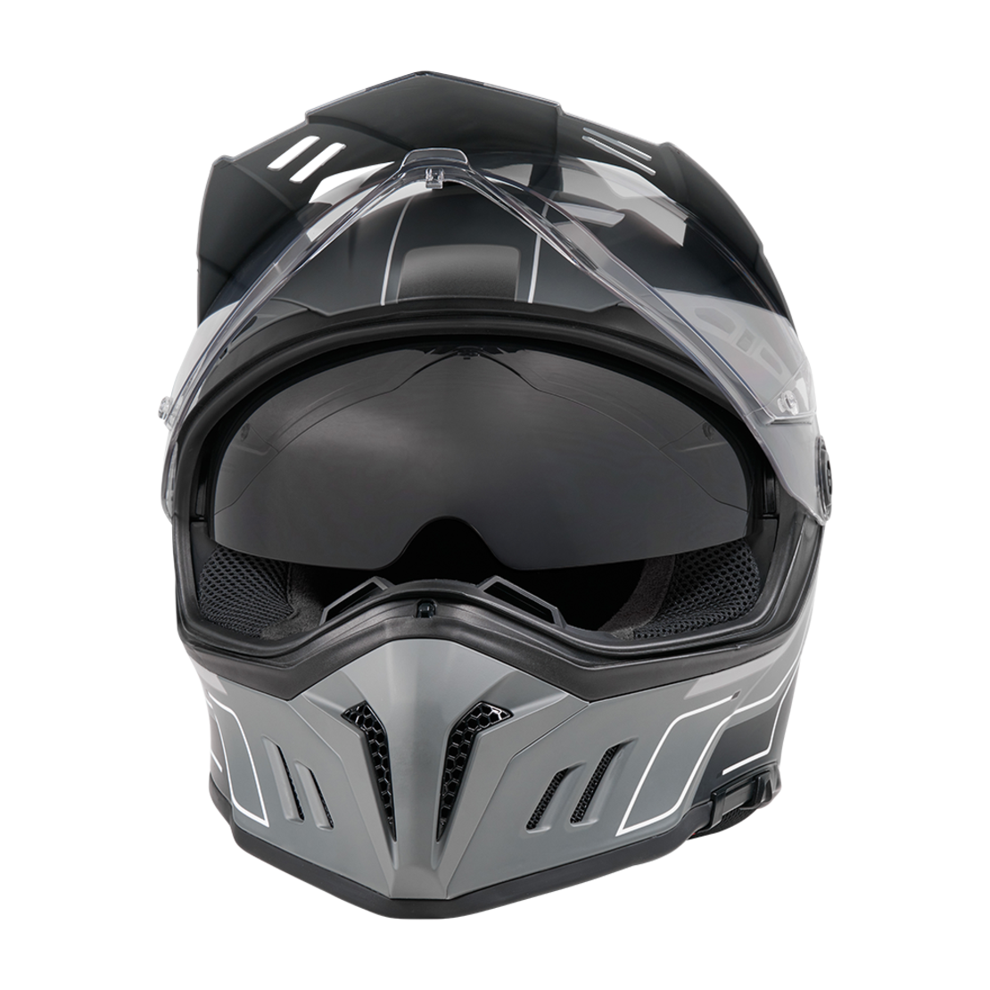 Ендуро каска O'NEAL SIERRA RS ECHO BLACK/GRAY V.26