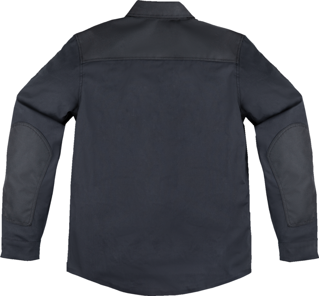 Текстилно мото яке ICON Upstate Canvas National BLACK