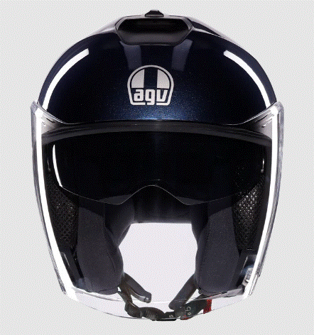 Каска за скутер AGV IRIDES PROFONDO BLUE