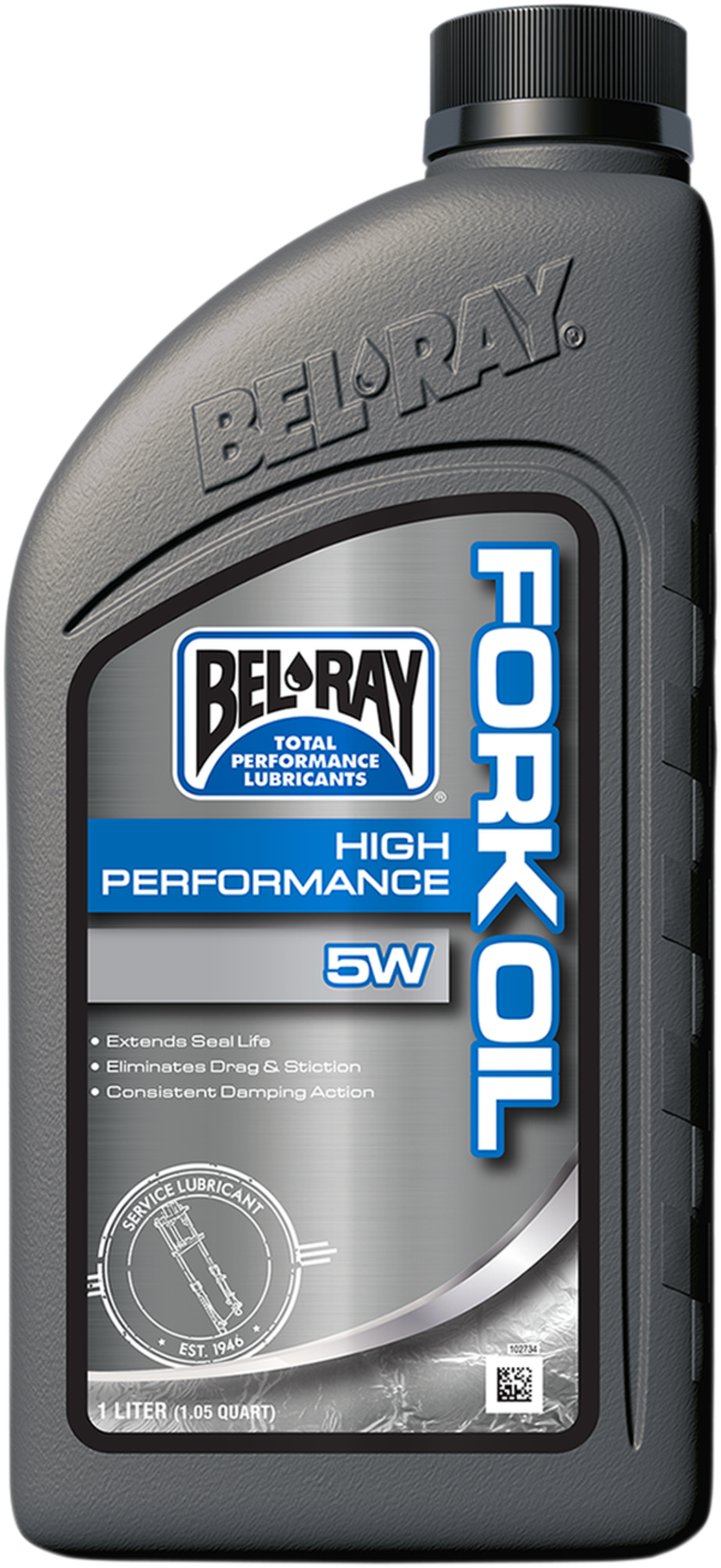 Масло BEL-RAY High-Performance Fork Oil 5W  - 1 Литър