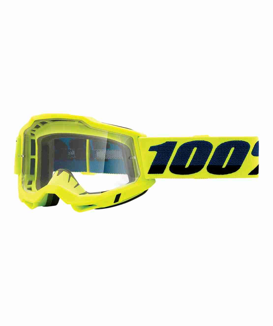 Мотокрос очила 100% ACCURI2 FLUO YELLOW- CLEAR