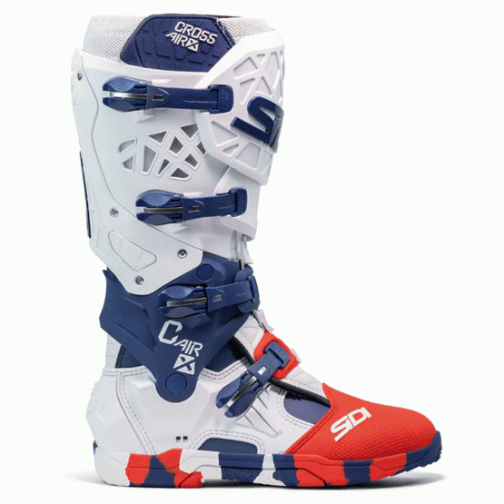 Мотокрос ботуши SIDI CROSSAIR X WHITE/NAVY/RED