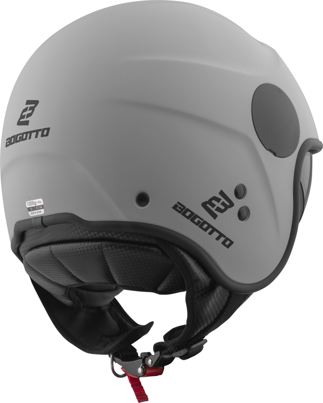 Каска за скутер BOGOTTO H595 SPN GRAY/MATT