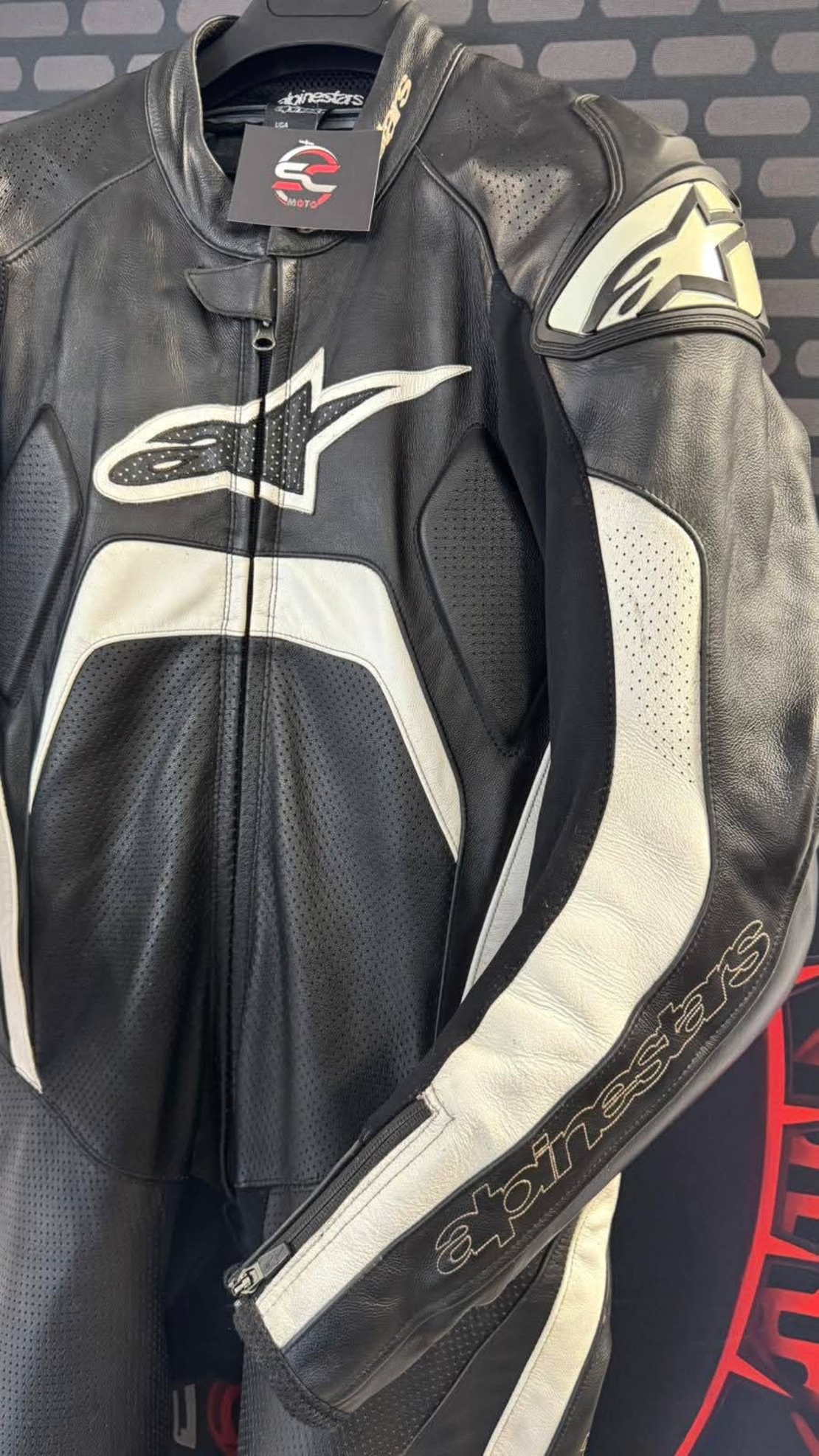 Кожен Мото Екип Alpinestars TECH 1-R номер 50-M Цял