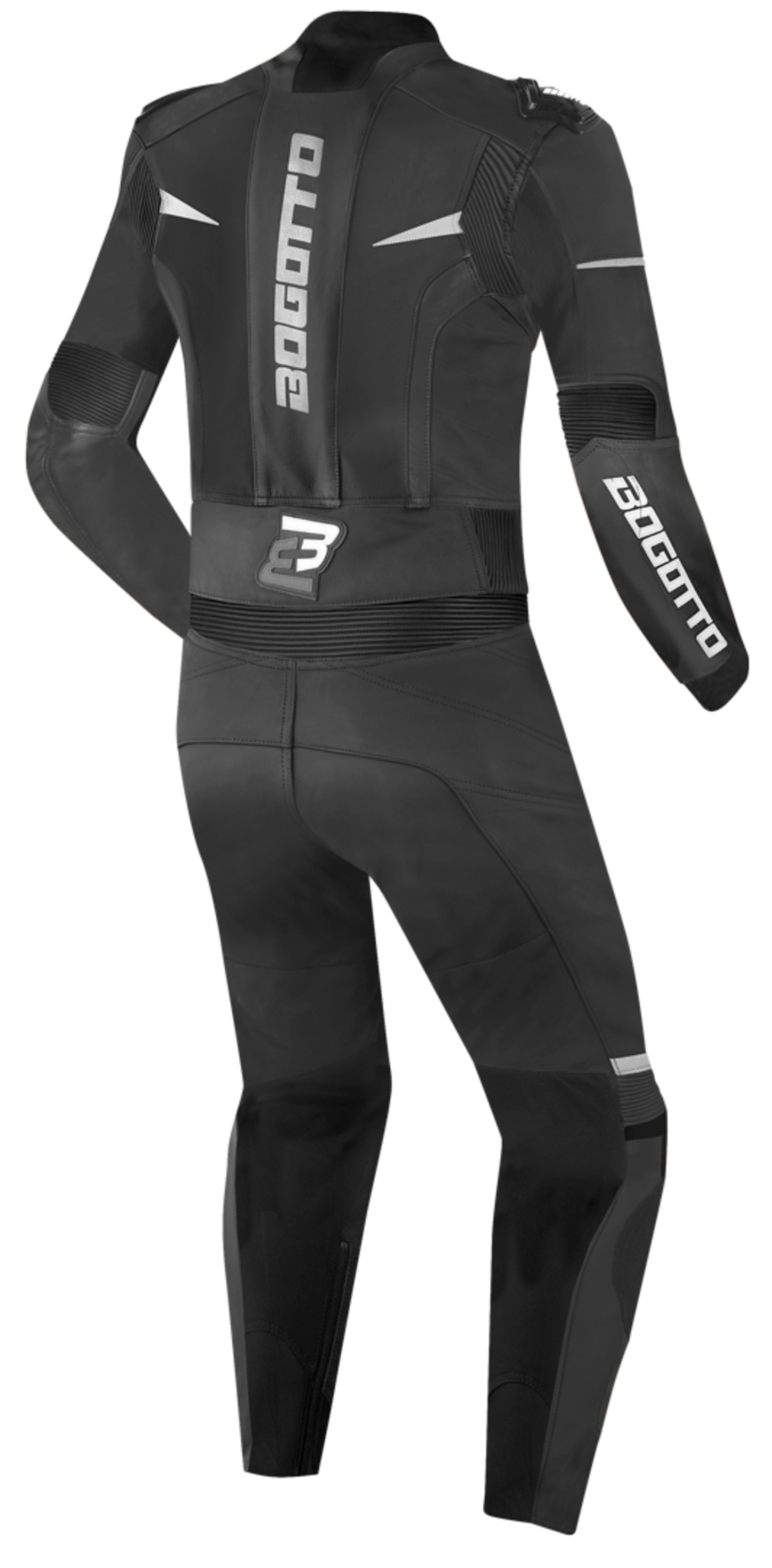 Кожен Мото Екип BOGOTTO MISANO Black/Silver