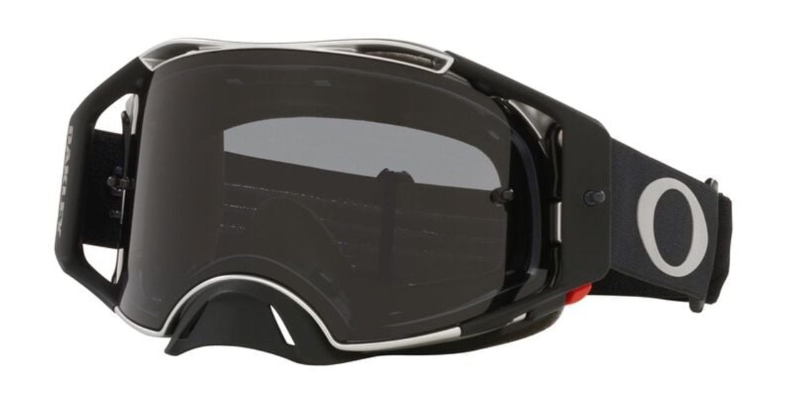 Мотокрос очила OAKLEY Airbrake Tuff Blocks Black Gunmetal Dark Grey Lens