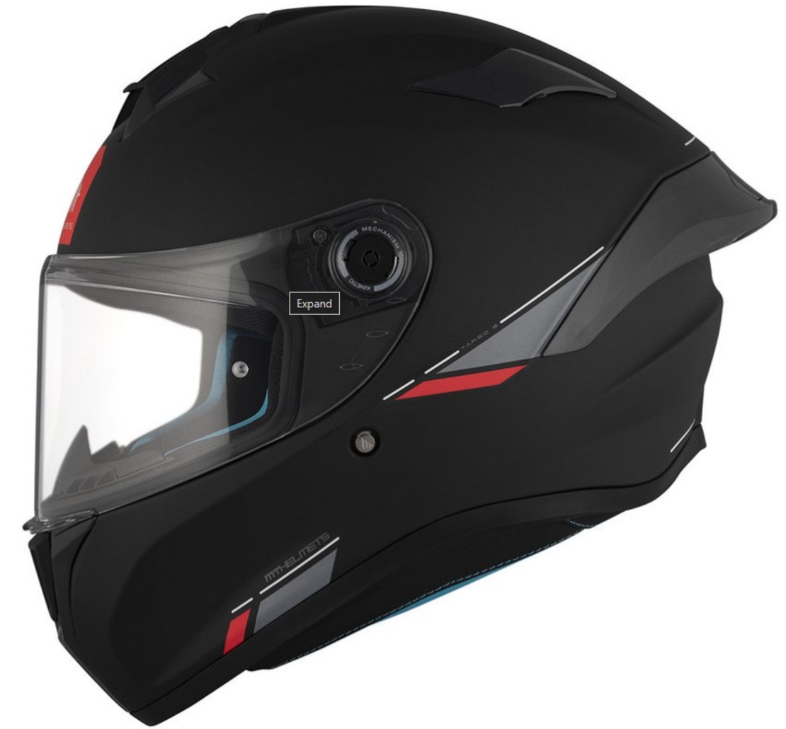 Каска MT TARGO S SOLID A1 MATT BLACK