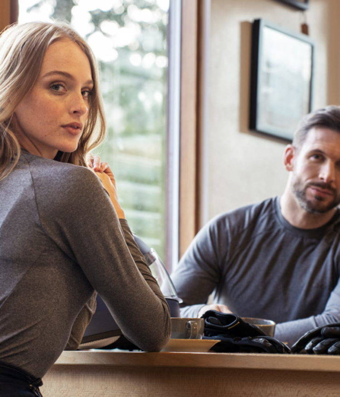 Дамско термо горнище KNOX Mia Dual Active LS Top Grey