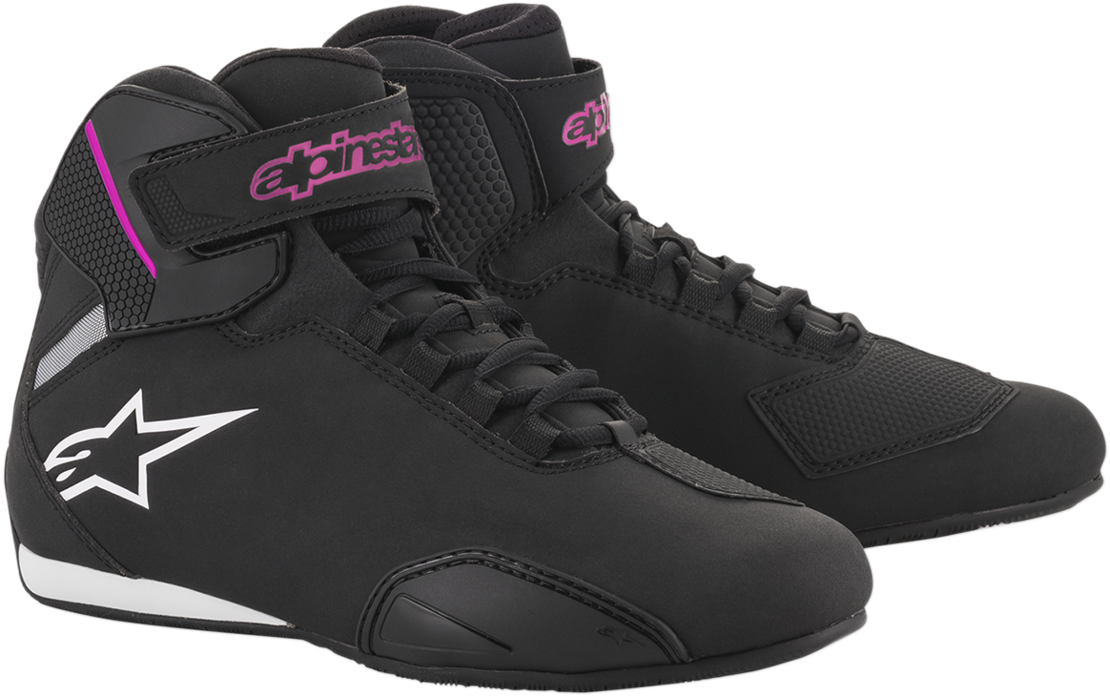 Дамски мото боти ALPINESTARS SEKTOR BLACK/PINK