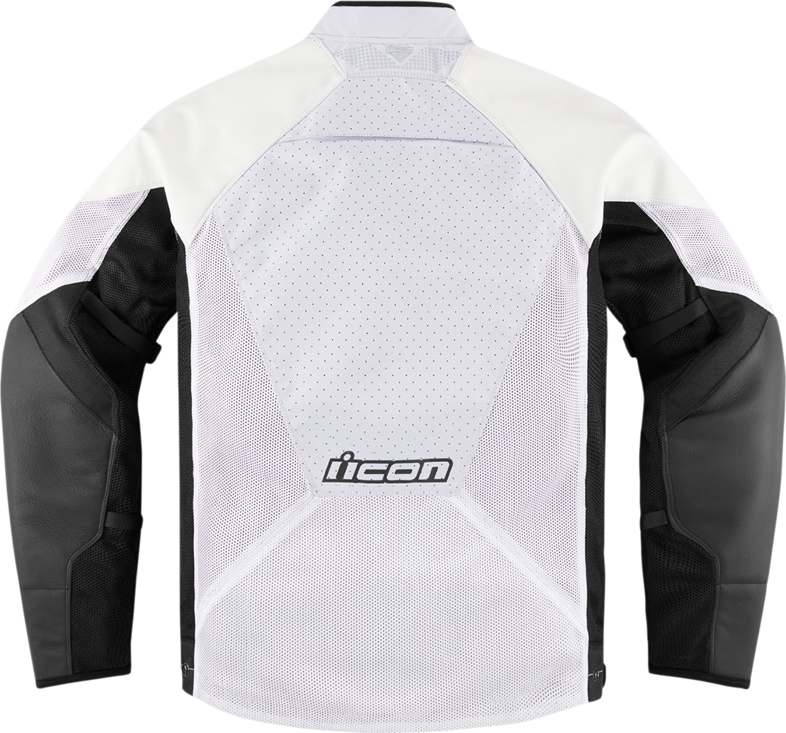Текстилно мото яке ICON HOOLIGAN CE WHITE