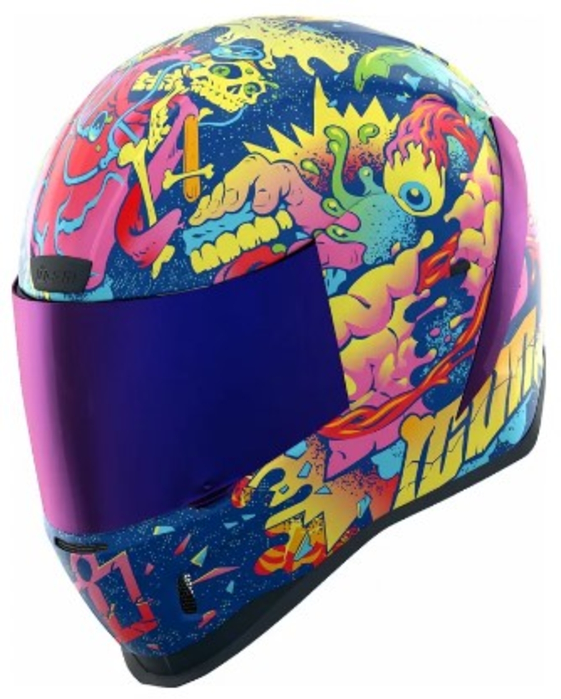 Каска ICON Airform™ Scatterbrain MIPS® Purple/Multi