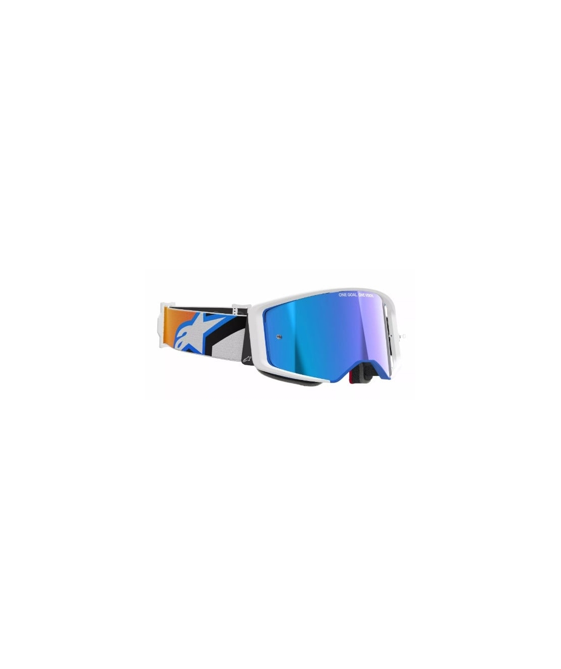 Мотокрос очила ALPINESTARS SUPERTECH CORP BLUE/OR MIRROR-BLUE