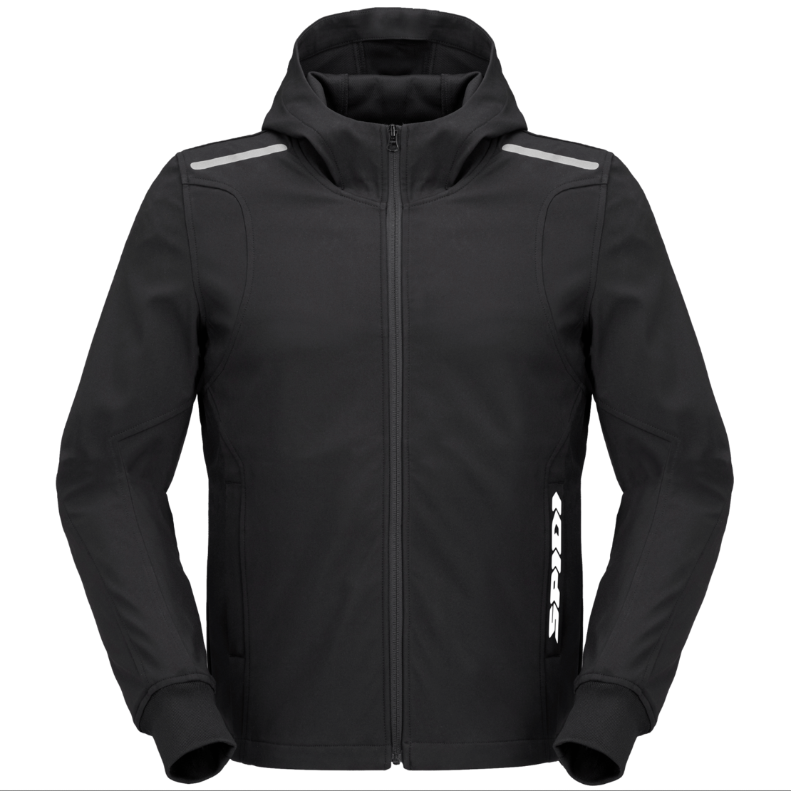 Мото суитшърт SPIDI HOODIE ARMOR LIGHT BLACK