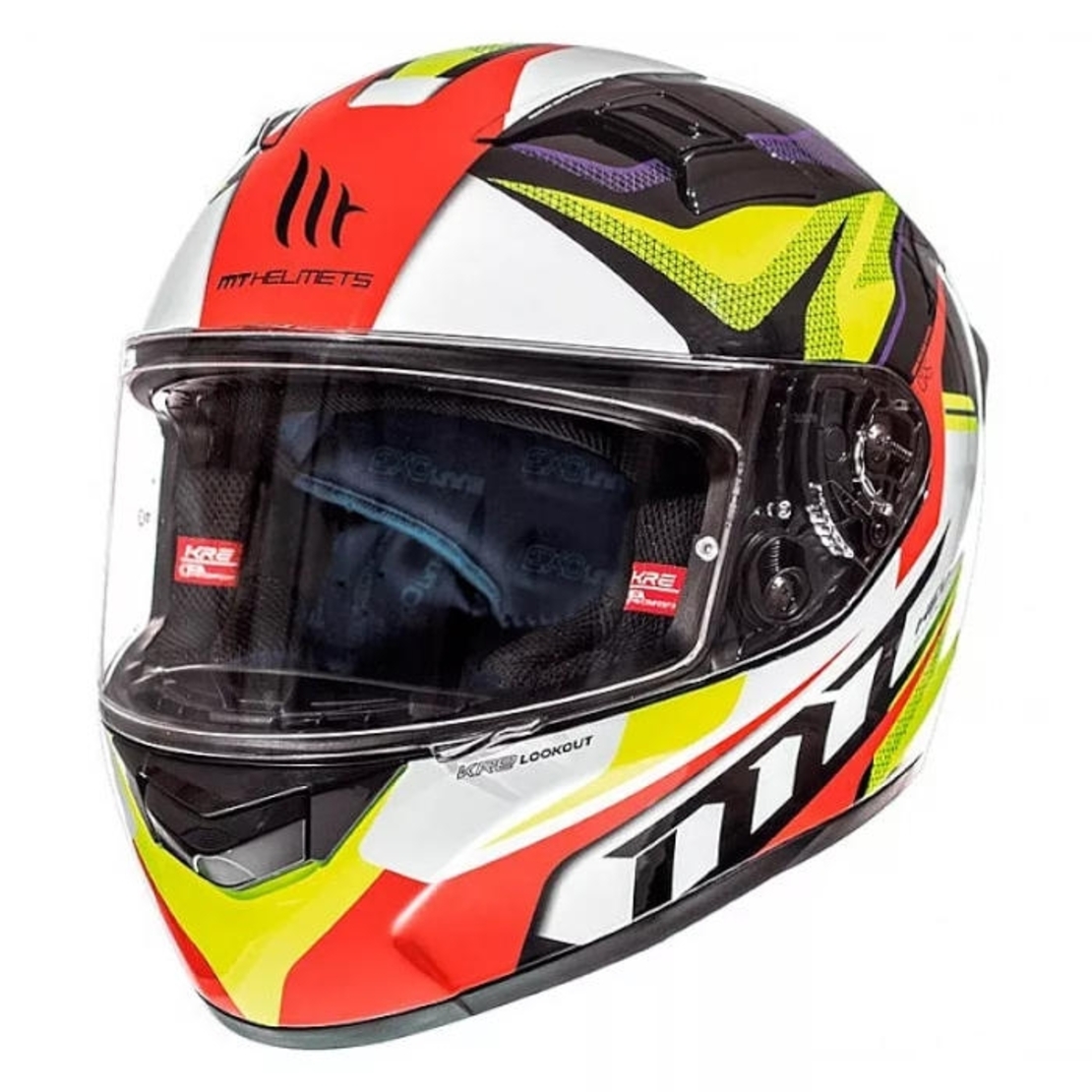 КАСКА MT KRE LOOKOUT G4 GLOSS FLUO YELLOW