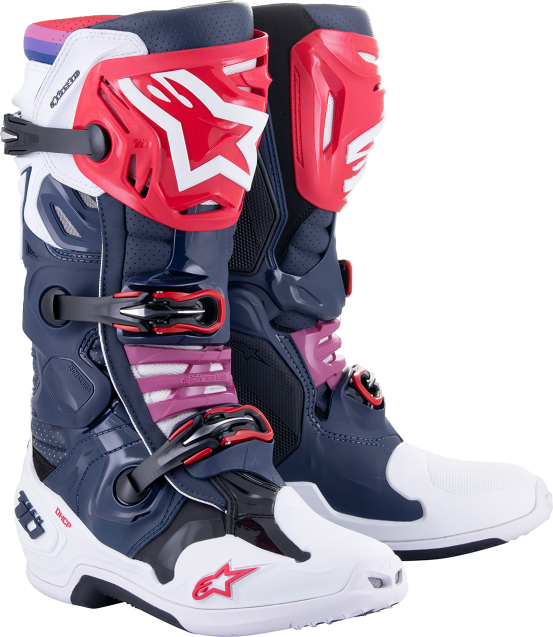 Мотокрос ботуши ALPINESTARS TECH 10 SUPERVENTED RAINBOW