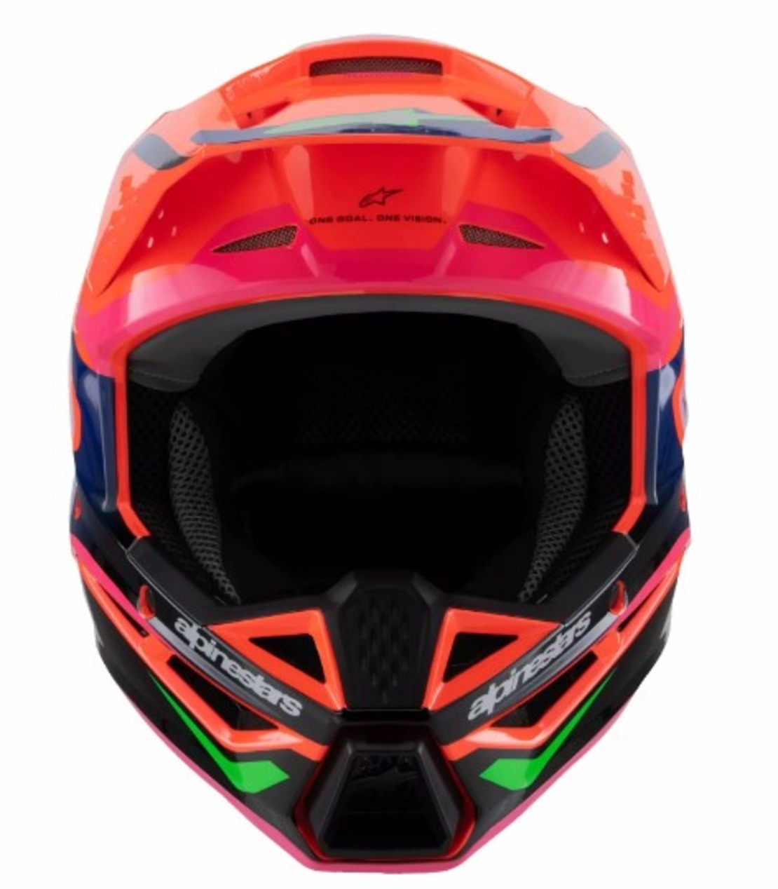 Детска мотокрос каска ALPINESTARS SM3 DEEGAN OR/PU