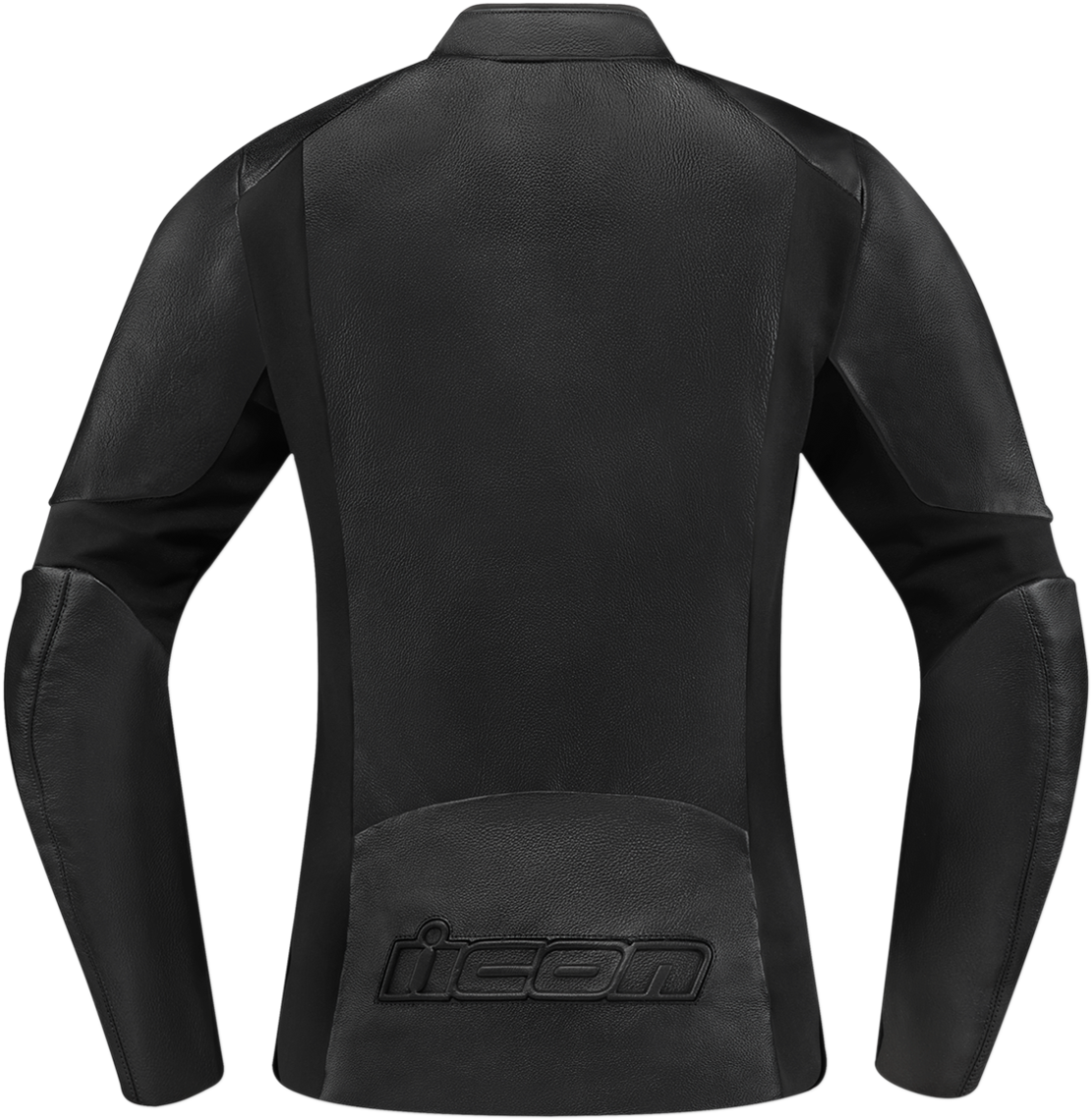 Дамско кожено мото яке ICON OVERLORD LEATHER - BLACK