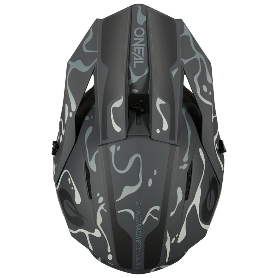 Каска O'NEAL 1SERIES SPLASH BLACK/GRAY V.26