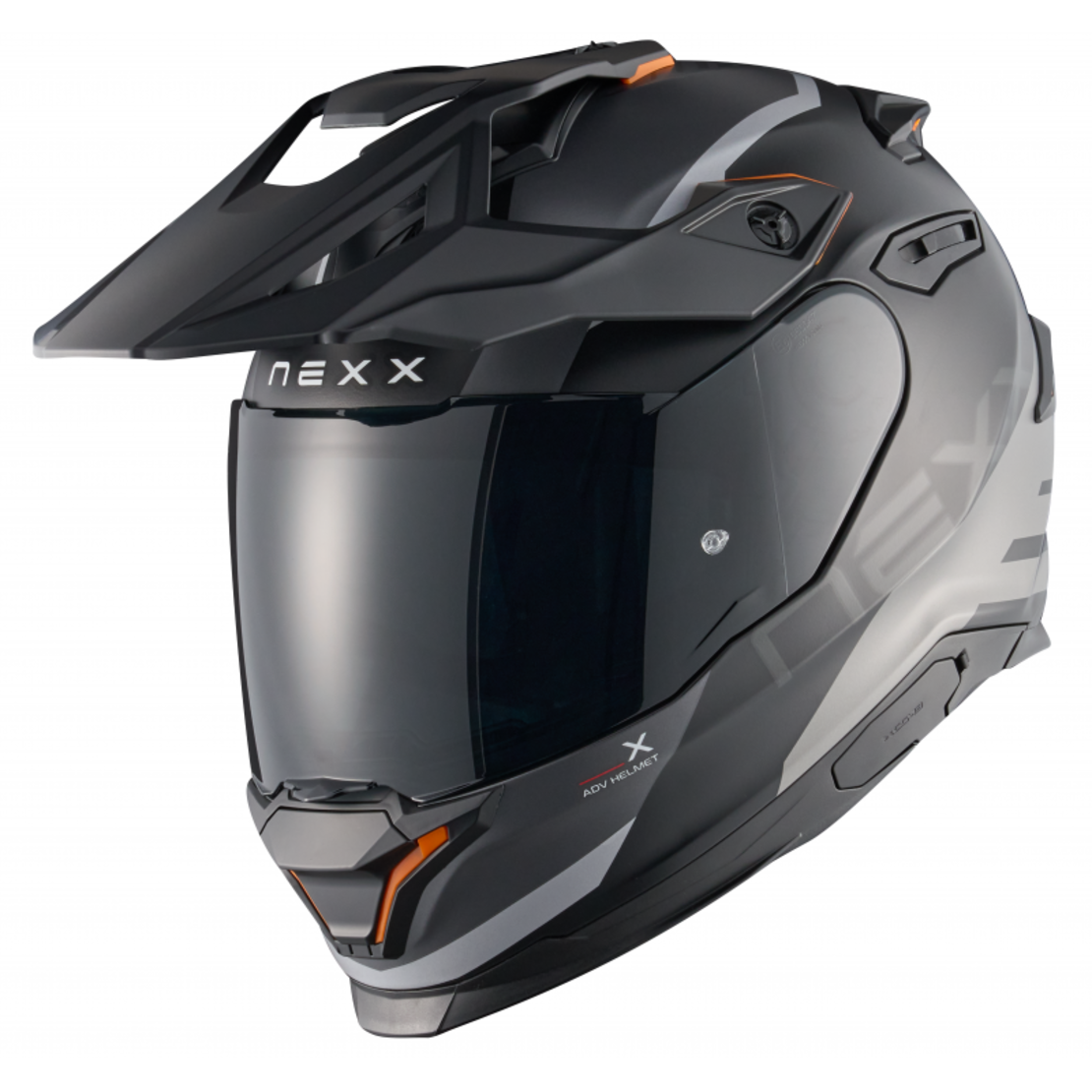 Адвенчър каска NEXX Y.TRAVL QUEST BLACK GRAY