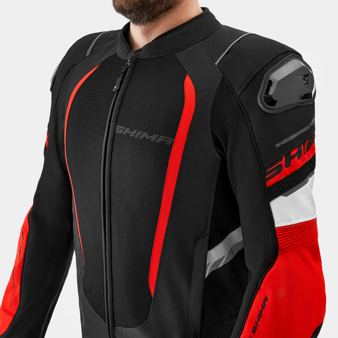Лятно яке SHIMA MESH PRO 2.0 BLACK/RED