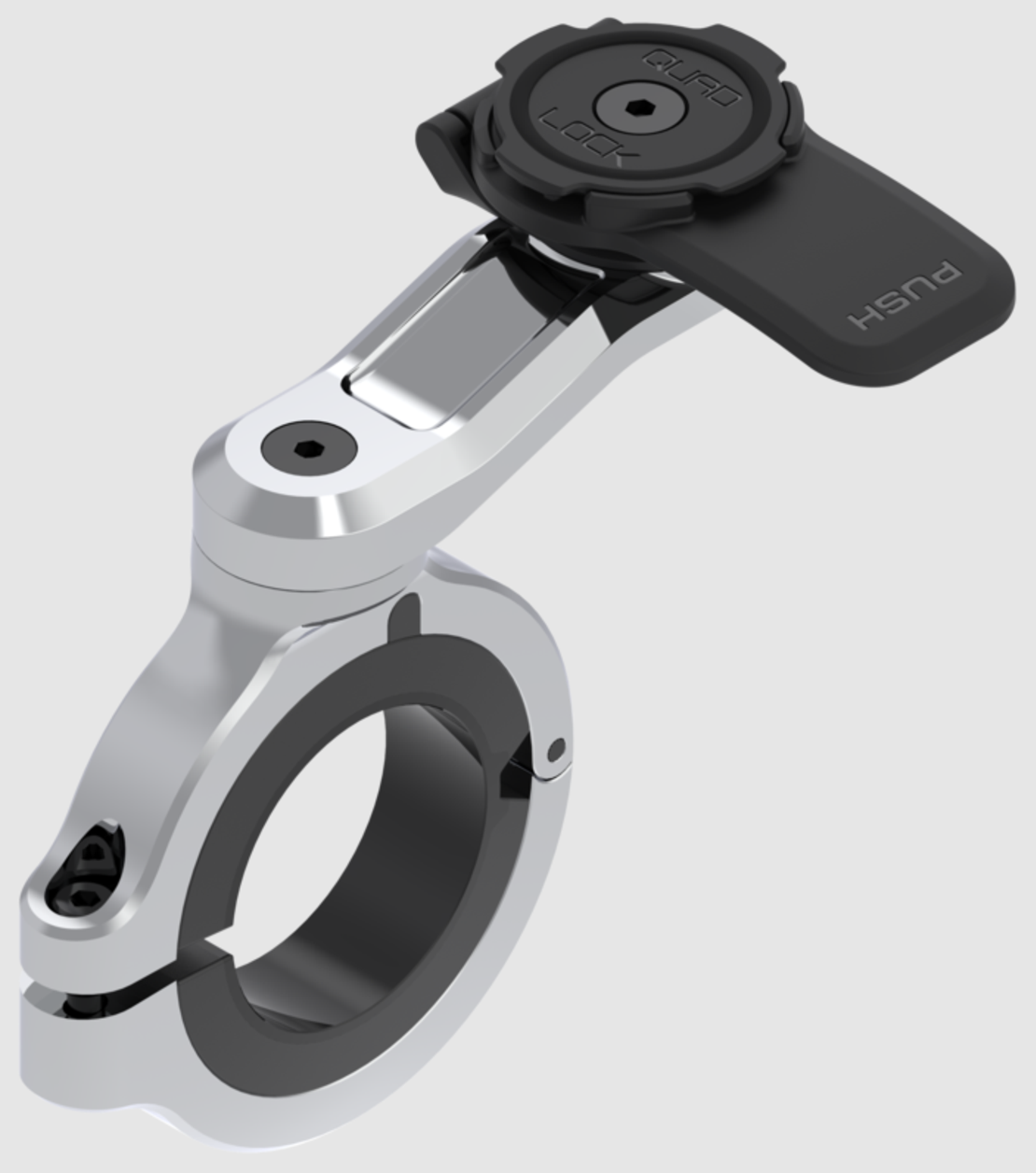 Система за монтаж QUAD LOCK Pro Chrome Handlebar Mount- for FATBAR handlebars / special CUSTOM