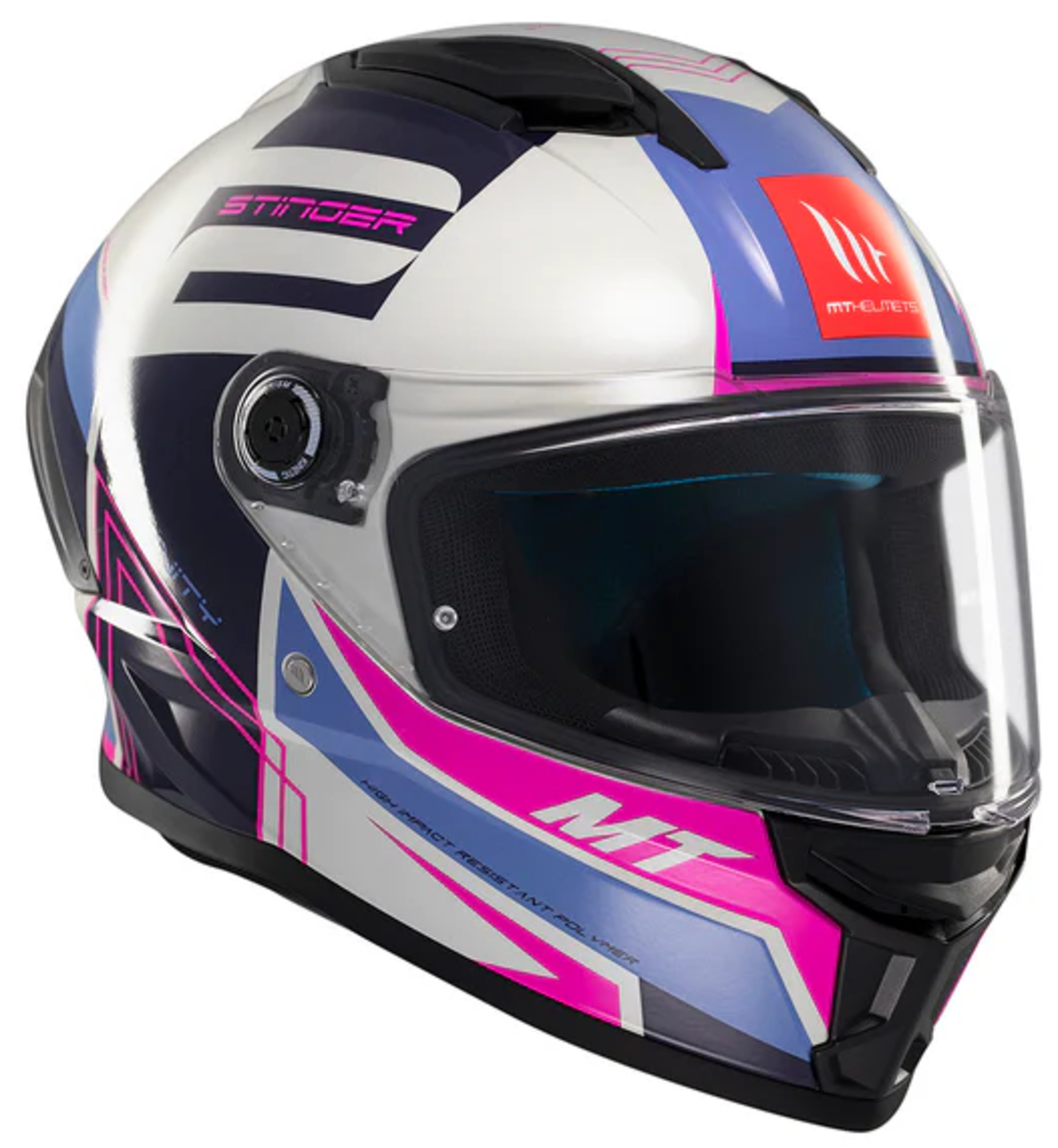 Каска MT STINGER 2 TRON C8 GLOSS PINK