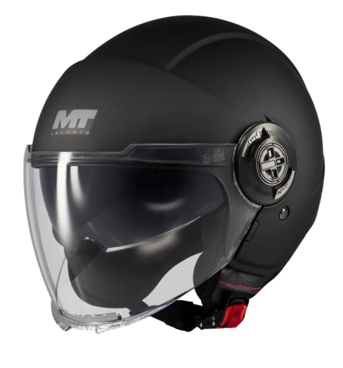 КАСКА ЗА СКУТЕР MT VIALE SV S PURE A1 BLACK MATT