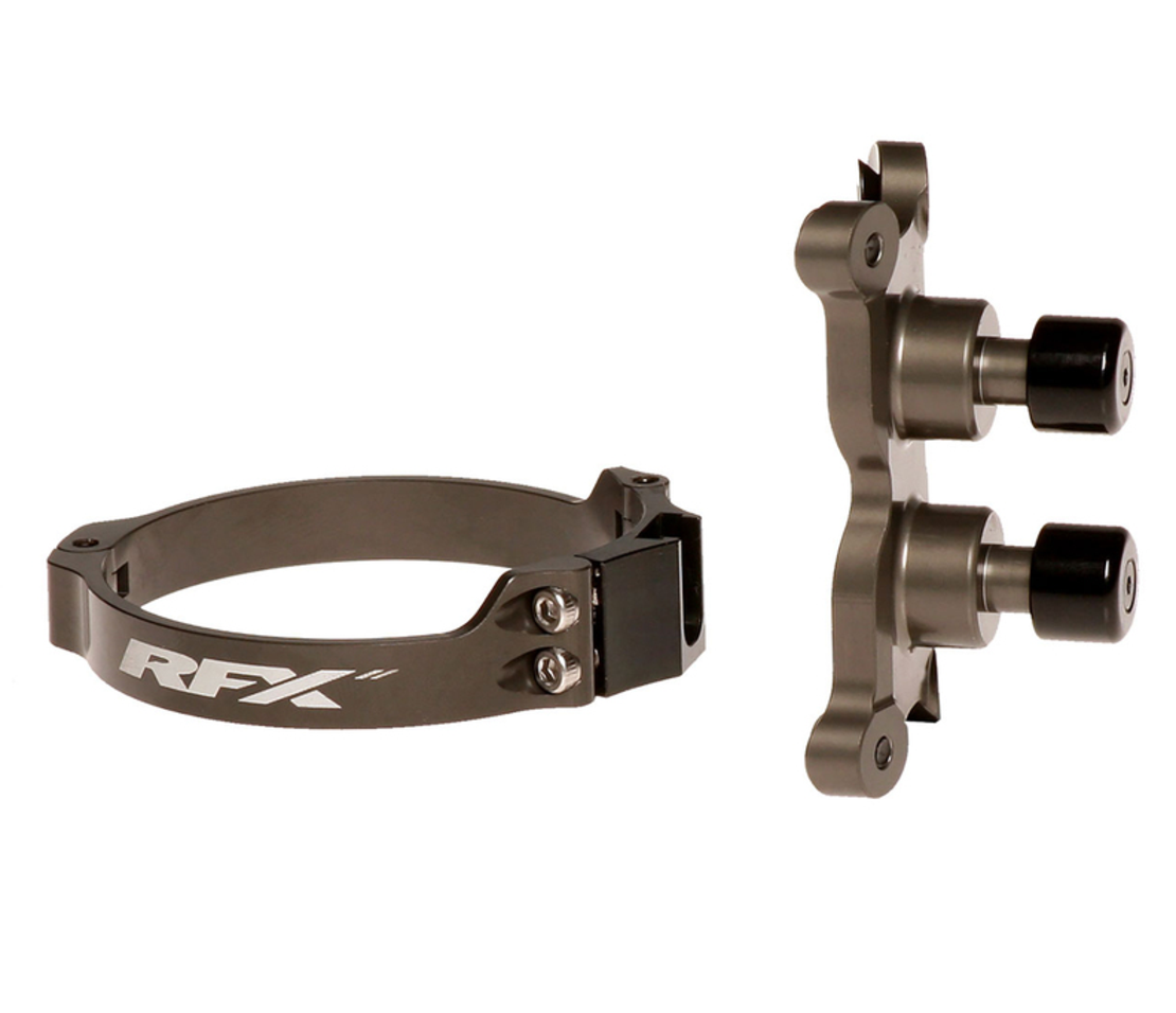 Holeshot система RFX Pro Series 2 L/Control Dual Button (Hard Anodised)