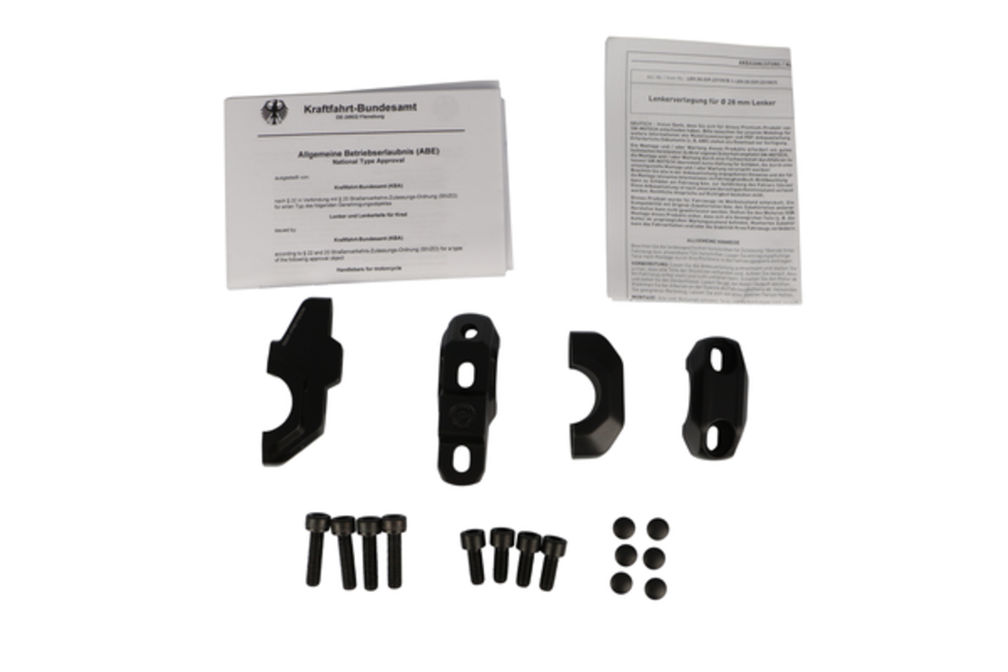 Повдигачи за кормило SW-MOTECH BAR BACK 28MM KTM Superduke/Yamaha Tenere/Honda Transalp