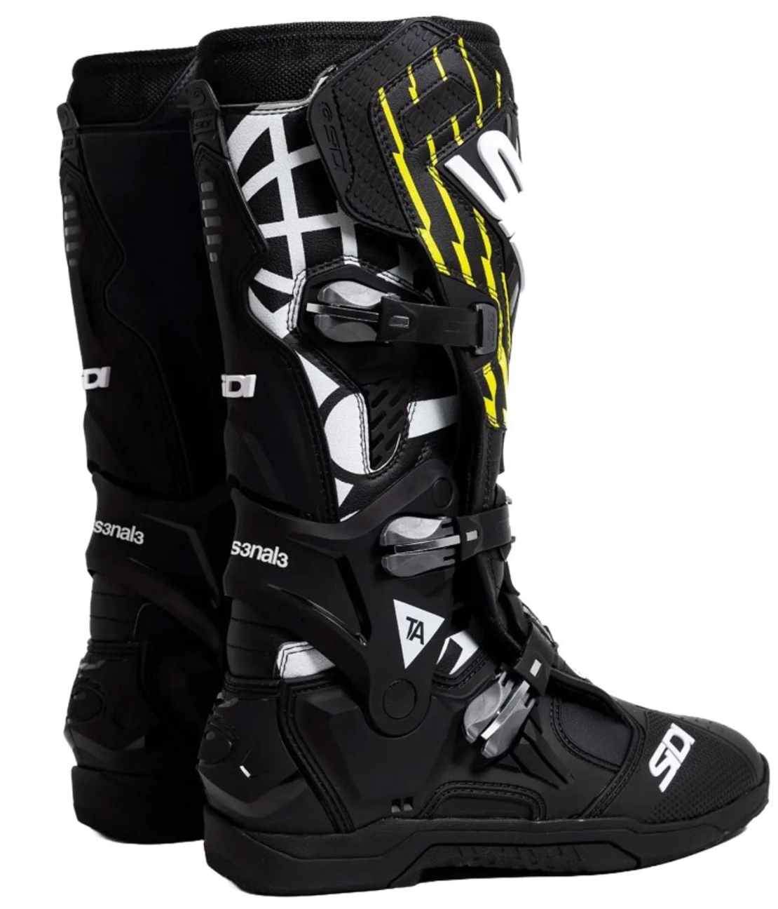 Мотокрос/ендуро ботуши SIDI CROSSAIR The Arsenale Black Neon
